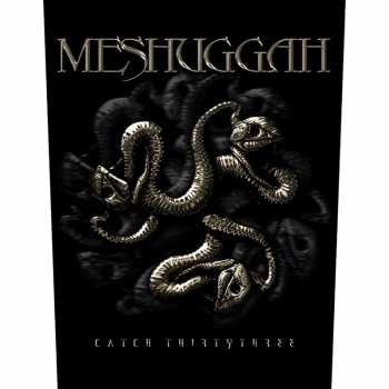 Merch Meshuggah: Aplicación en la espalda Catch 33 