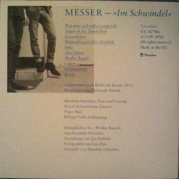 LP/CD Messer: Im Schwindel