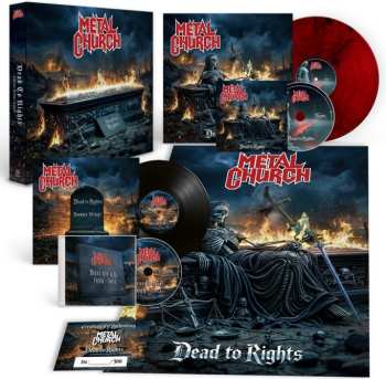 CD/Caja Metal Church: Dead To Rights Box Ltd.