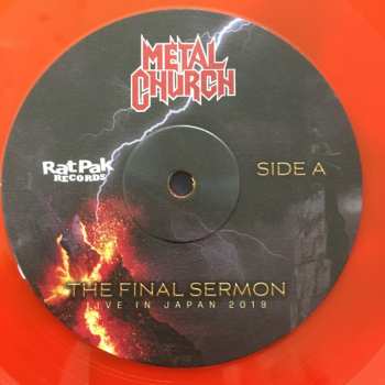 2LP Metal Church: The Final Sermon (Live In Japan 2019) CLR | LTD