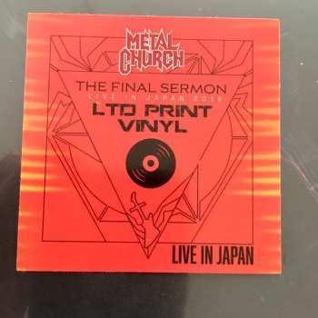 2LP Metal Church: The Final Sermon (Live In Japan 2019) CLR | LTD