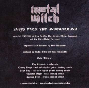 CD Metal Witch: Tales From The Underground