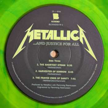 2LP Metallica: … And Justice For All CLR | LTD