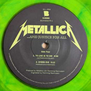 2LP Metallica: … And Justice For All CLR | LTD