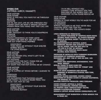 CD Metallica: ...And Justice For All