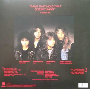 LP Metallica: Kill 'Em All