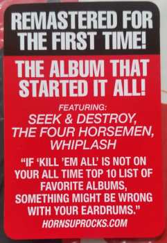 LP Metallica: Kill 'Em All