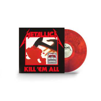LP Metallica: Kill 'em All (remastered 2016) (limited Edition) (jump In The Fire Engine Red Vinyl)