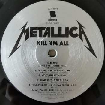4LP/5CD/DVD/Caja Metallica: Kill 'Em All DLX | NUM | PIC | LTD