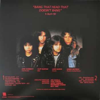 4LP/5CD/DVD/Caja Metallica: Kill 'Em All DLX | NUM | PIC | LTD