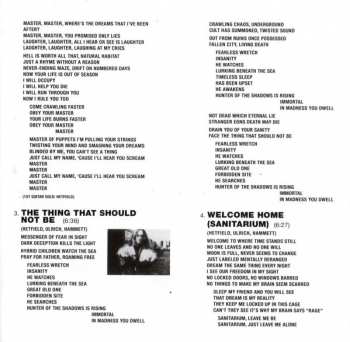 CD Metallica: Master Of Puppets DIGI