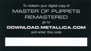 3LP/10CD/2DVD/Caja/MC Metallica: Master Of Puppets DLX | LTD | NUM
