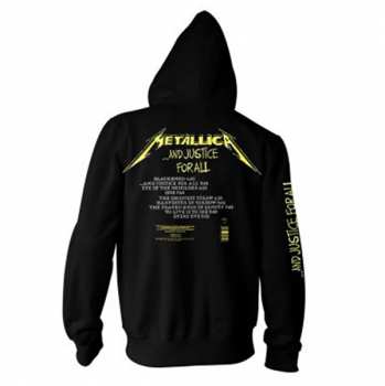 Mercancía Metallica: Mikina S Kapucí And Justice For All Tracks S