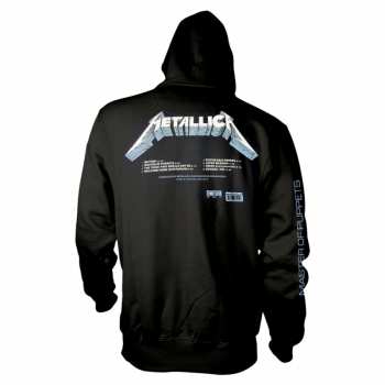 Mercancía Metallica: Mikina S Kapucí Master Of Puppets Tracks S