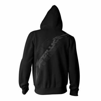 Mercancía Metallica: Mikina Se Zipem Black Album Burnished S