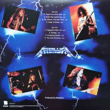 4LP/6CD/DVD/Caja Metallica: Ride The Lightning DLX | LTD | NUM | PIC