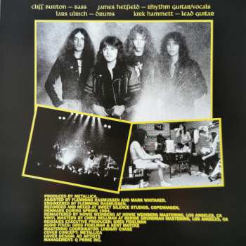 4LP/6CD/DVD/Caja Metallica: Ride The Lightning DLX | LTD | NUM | PIC