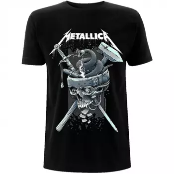 Camiseta History White Logo Metallica 
