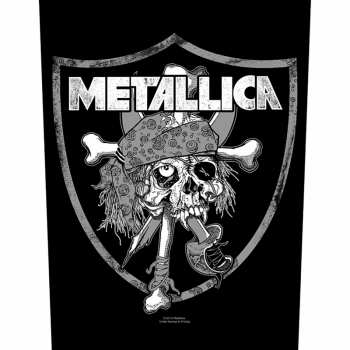 Mercancía Metallica: Zádová Nášivka Raiders Skull