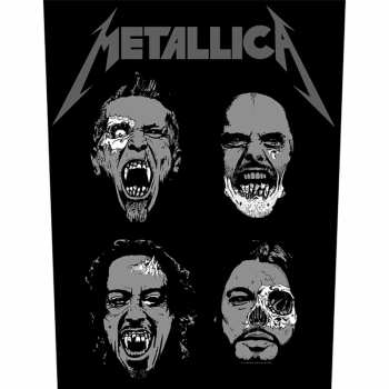 Merch Metallica: Aplicación en la espalda Undead 
