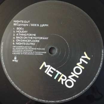 LP Metronomy: Nights Out