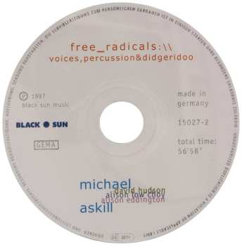 CD David Hudson: Free_Radicals: \\ Voices, Percussion & Didgeridoo