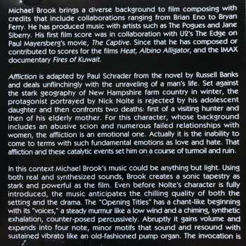 CD Michael Brook: Affliction (Original Motion Picture Soundtrack)