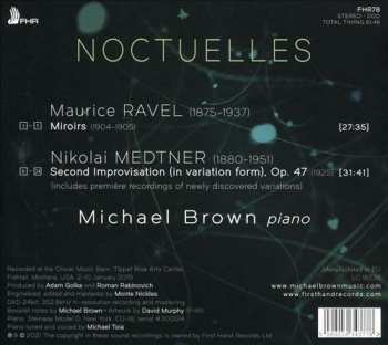 CD Maurice Ravel: Noctuelles 