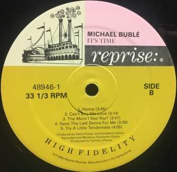 2LP Michael Bublé: It's Time