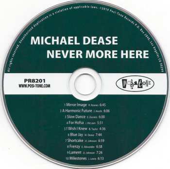 CD Michael Dease: Never More Here