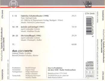 CD Michael Ende: Ophelias Schattentheater