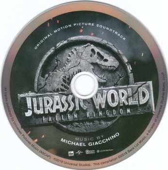 CD Michael Giacchino: Jurassic World: Fallen Kingdom (Original Motion Picture Soundtrack) DIGI