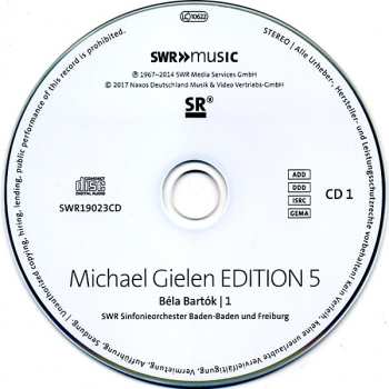 6CD/Caja Igor Stravinsky: Michael Gielen Edition, Vol. 5 1967-2014