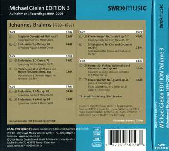 5CD/Caja Johannes Brahms: Brahms The Symphonies, Piano Concerto No.1, Double Concerto, Piano Quartet No.1