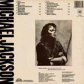 LP Michael Jackson: Bad