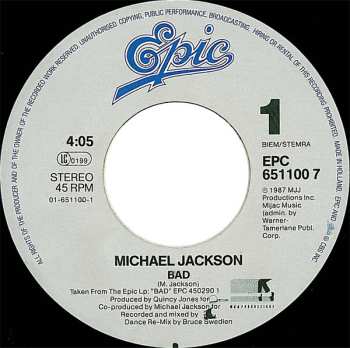 SP Michael Jackson: Bad