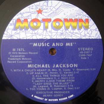 LP Michael Jackson: Music & Me