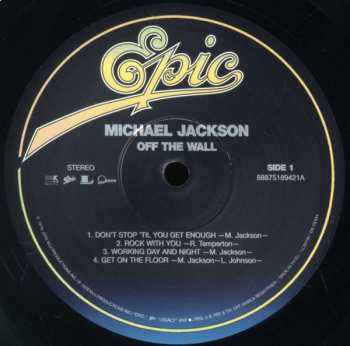 LP Michael Jackson: Off The Wall