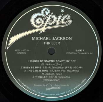 LP Michael Jackson: Thriller