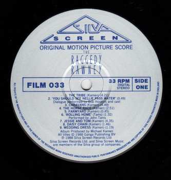 LP Michael Kamen: The Raggedy Rawney (Original Motion Picture Score)