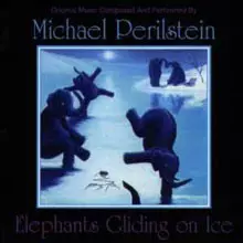 Elephants Gliding On Ice