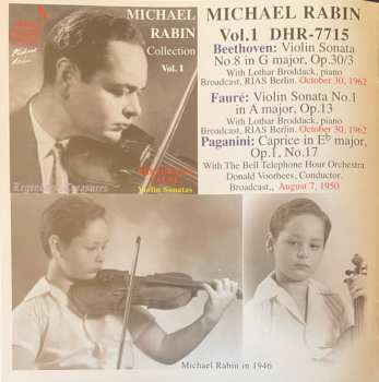 3CD/Caja Michael Rabin: Collection Vol.2 . Violin Concertos (Live Performances)