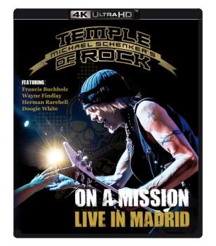 Blu-ray Michael Schenker's Temple Of Rock: On A Mission - Live In Madrid (ultra Hd Blu-ray)