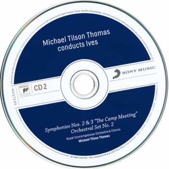 4CD/Caja The Chicago Symphony Orchestra: Michael Tilson Thomas Conducts Ives