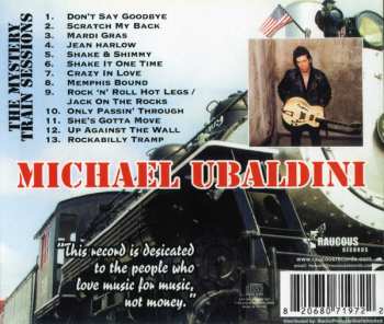 CD Michael Ubaldini: Mystery Train Sessions