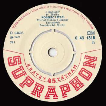 SP Michal Prokop: Koberec Létací / Půjdu Za Duhou