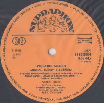 LP Michal Tučný: Poslední Kovboj