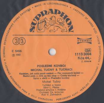 LP Michal Tučný: Poslední Kovboj