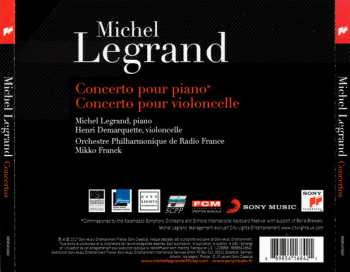 CD Michel Legrand: Concerto Pour Piano - Concerto Pour Violoncelle  