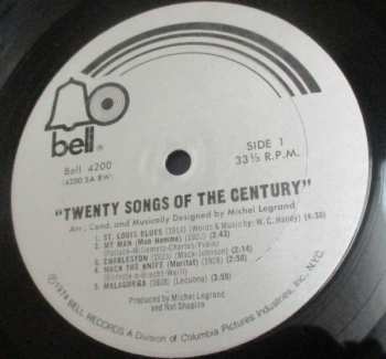 2LP Michel Legrand: Twenty Songs Of The Century